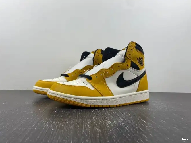 One Kick 1 DZ5485-701 Ochre Air Yellow OG High Jordan 0604